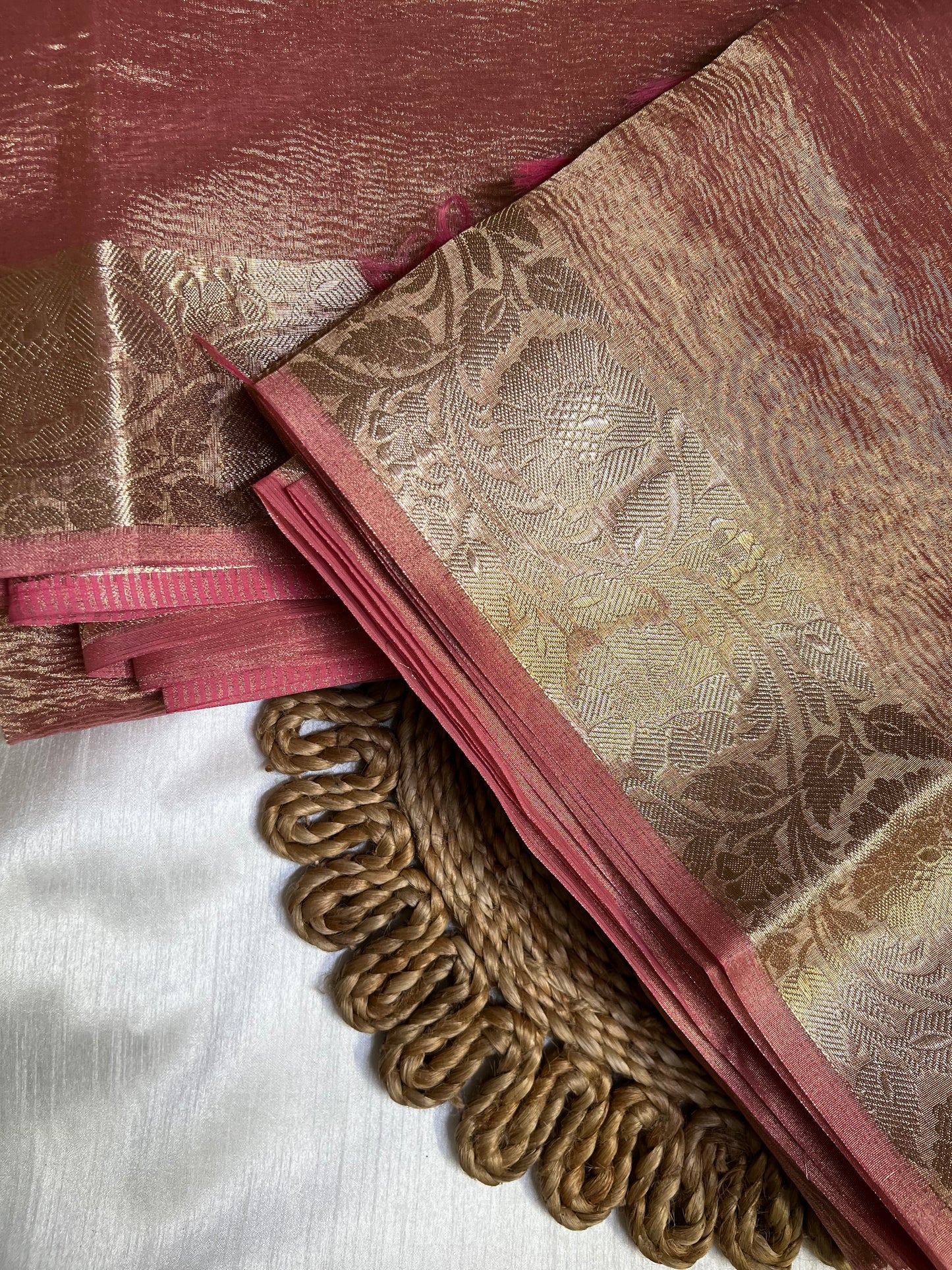 Chandi Banarasi Tissue Saree