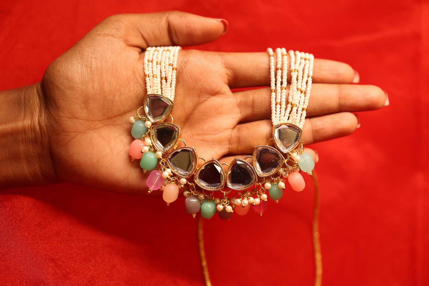 AI275 - Pastel Glow Choker