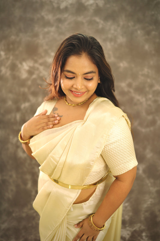 Mahika - Tissue Silk Saree