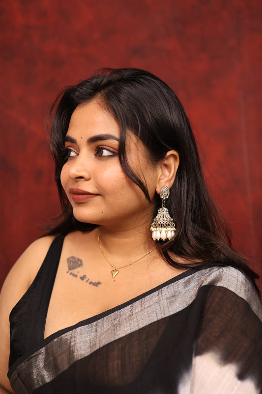 AI257 - Champa Chandbali Earring