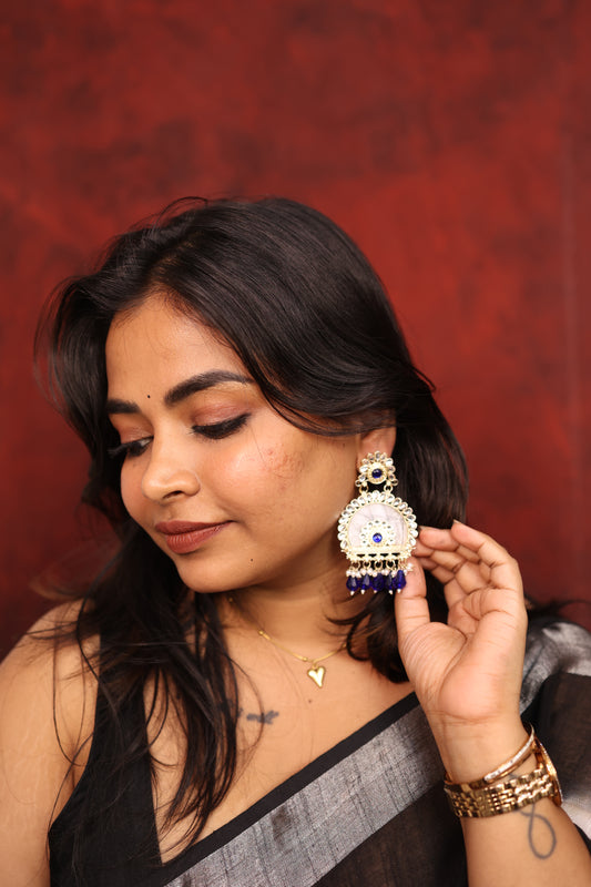 AI272 - Molted Marble Earrings