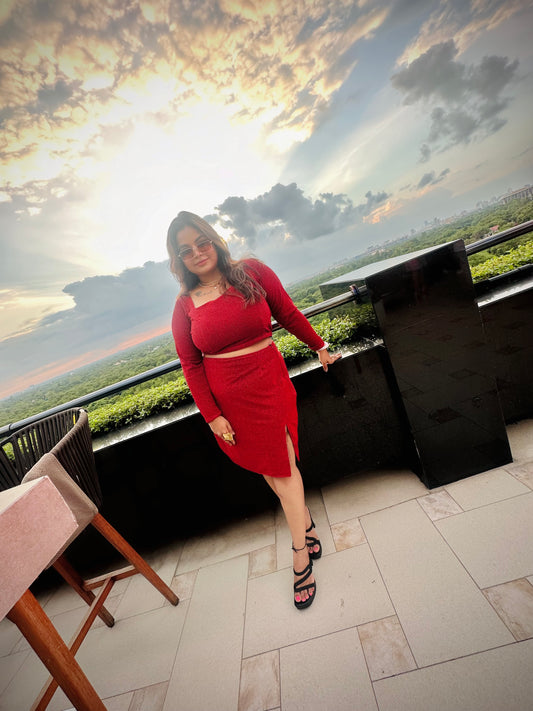 Selah - Crop Top and Skirt