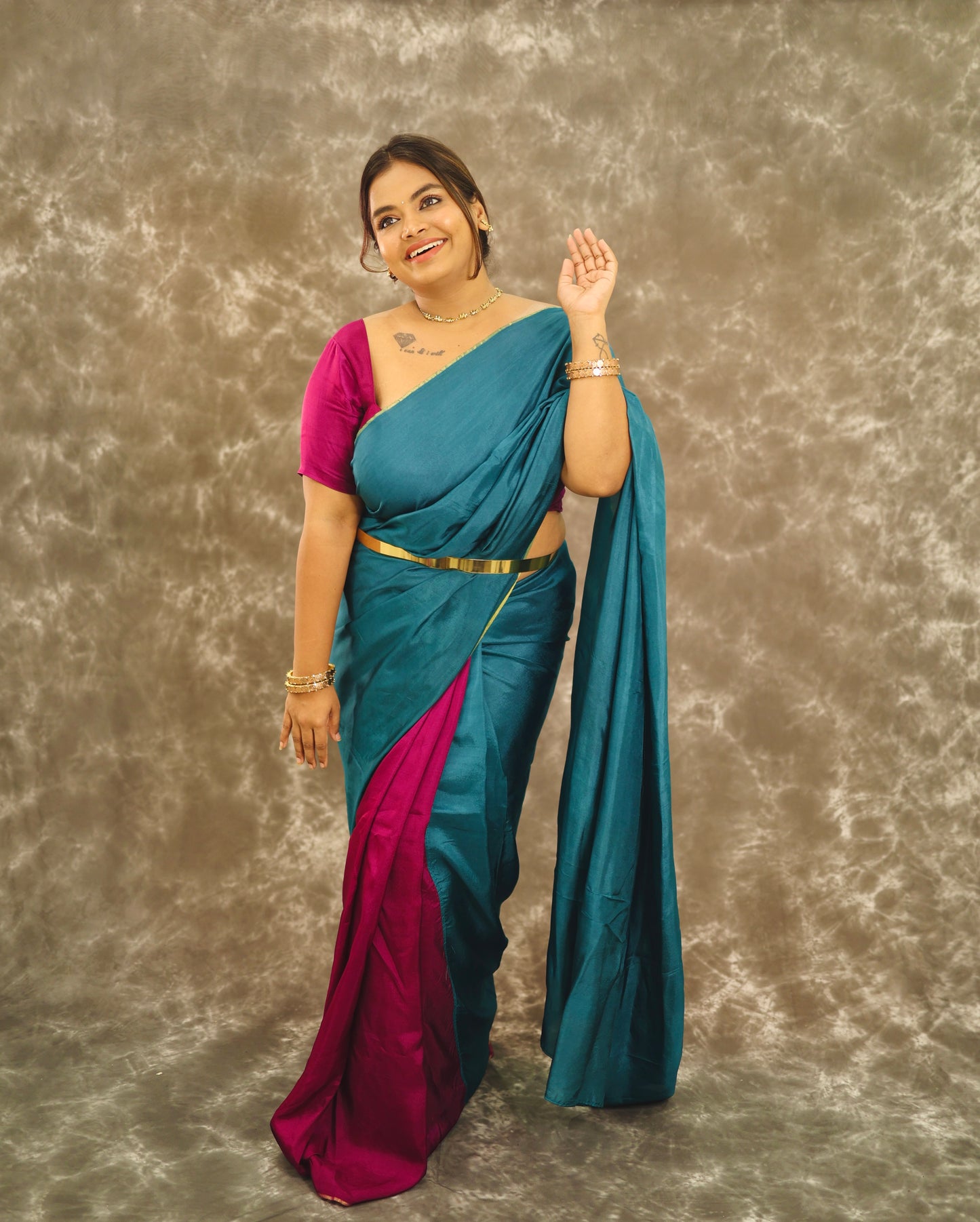 Kalika - Hand Dyed Saree