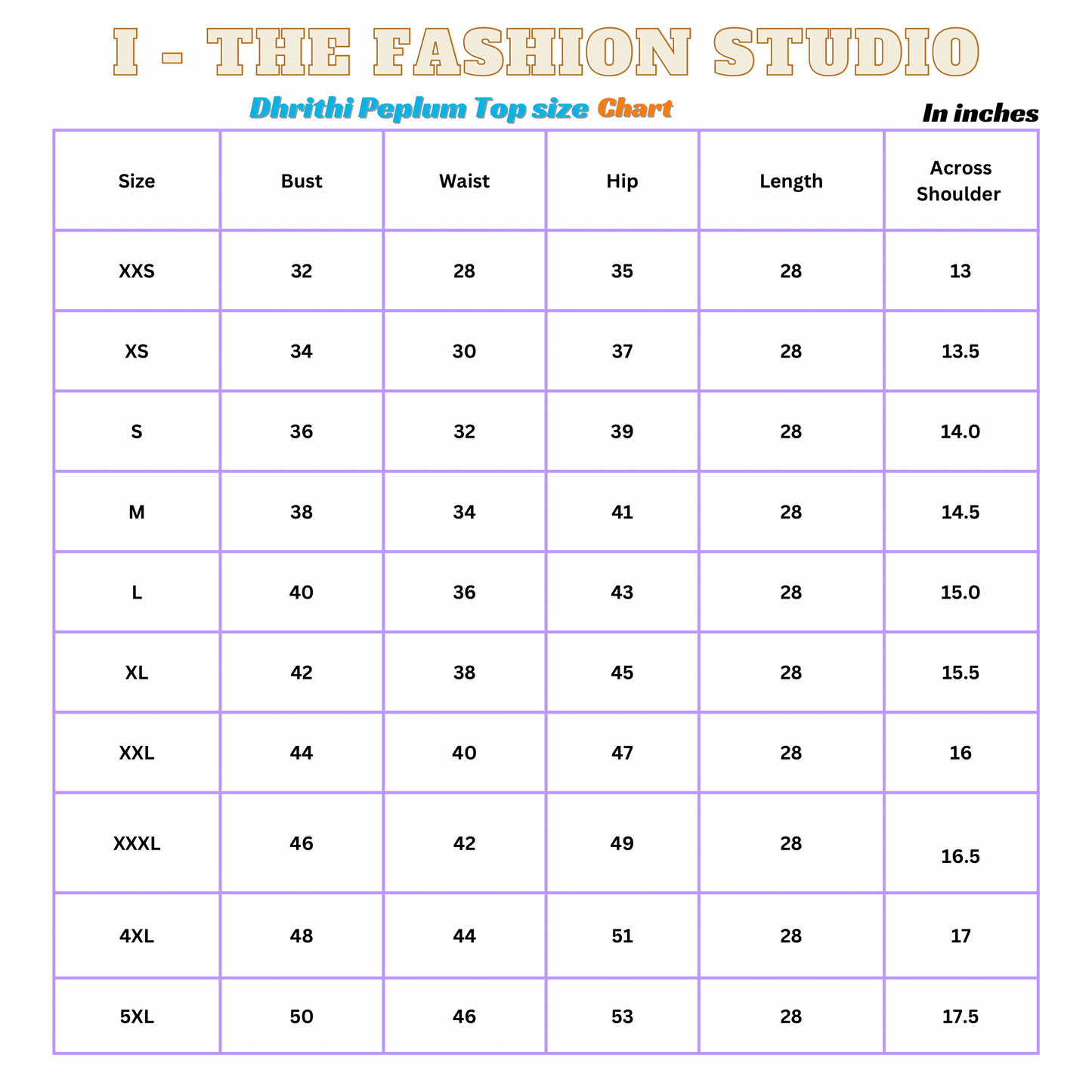 Dhrithi - Peplum Top