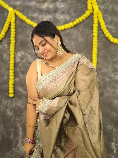 Sakhi Banarasi Tissue Saree
