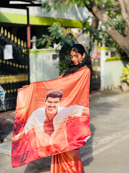 Thalapathy 2.0 - Tribute Saree