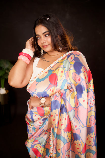 Muga - Mango silk Saree