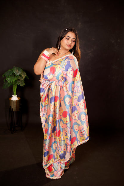 Muga - Mango silk Saree