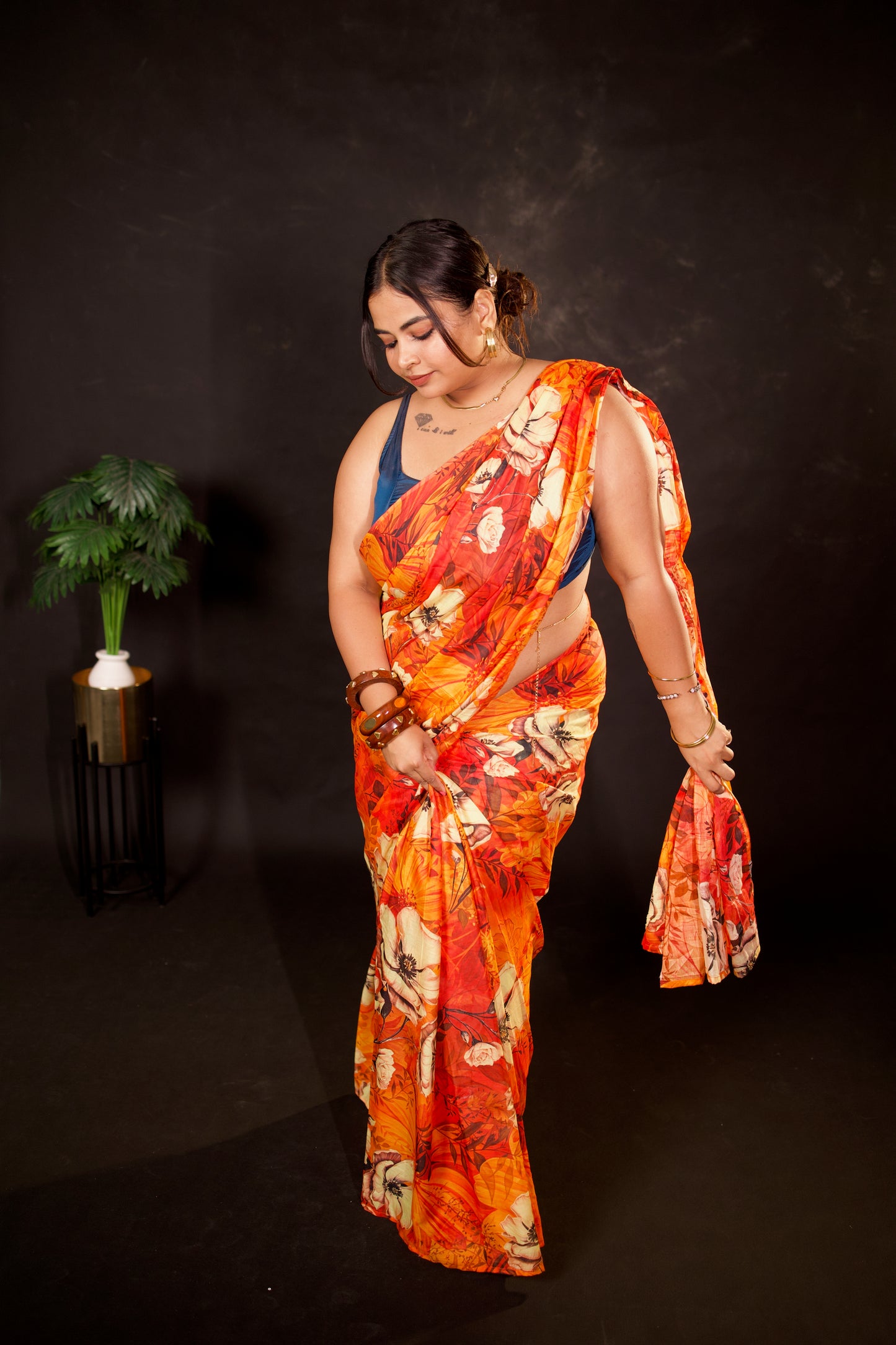 Tvesha - Mul Saree