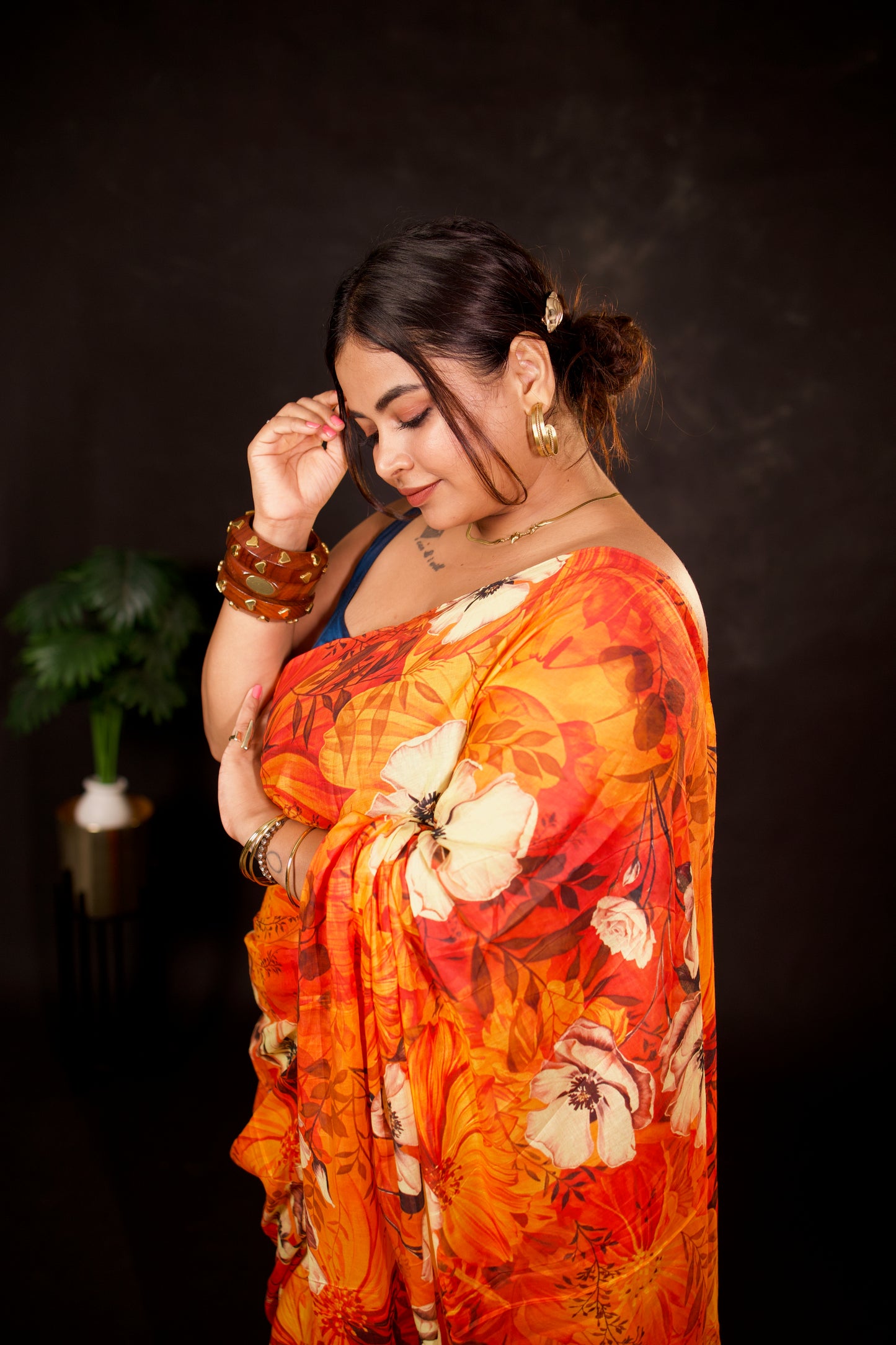 Tvesha - Mul Saree