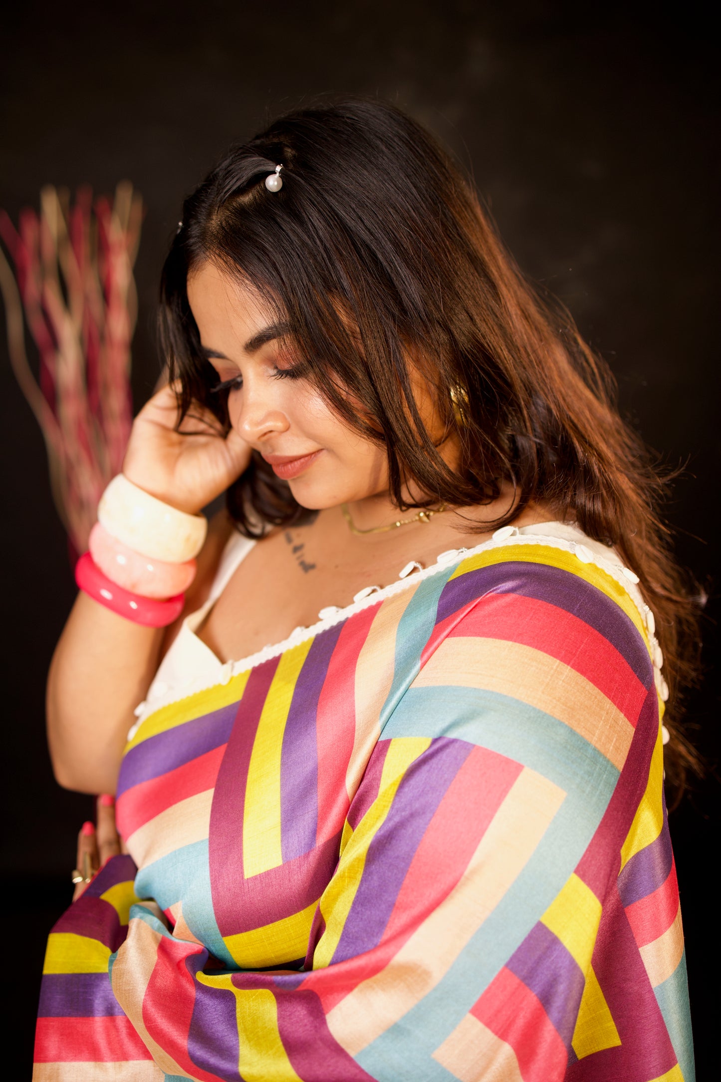 Avyukta - Mango silk Saree