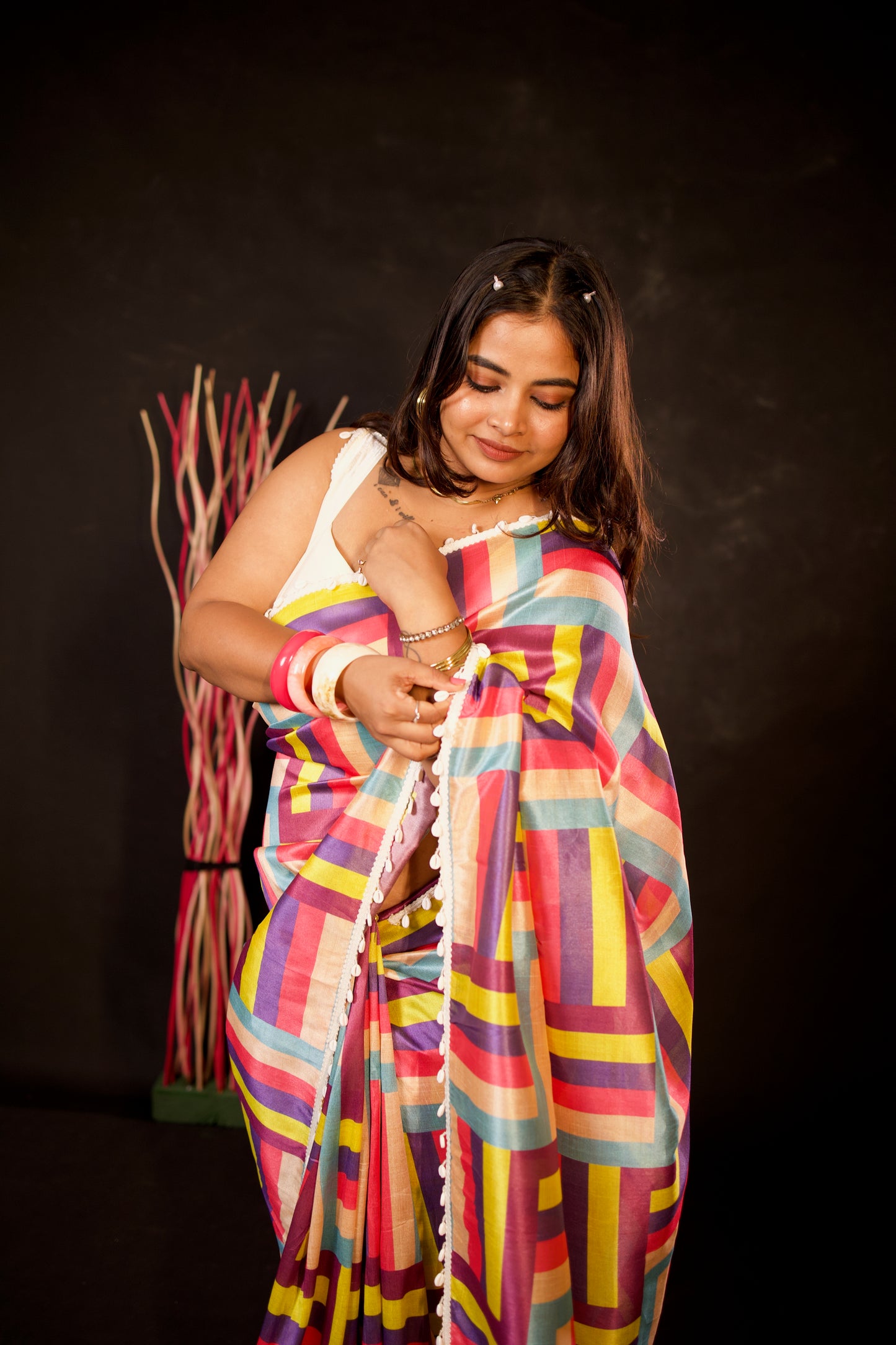 Avyukta - Mango silk Saree