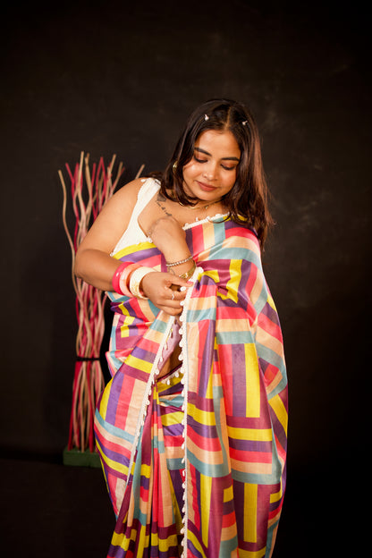 Avyukta - Mango silk Saree