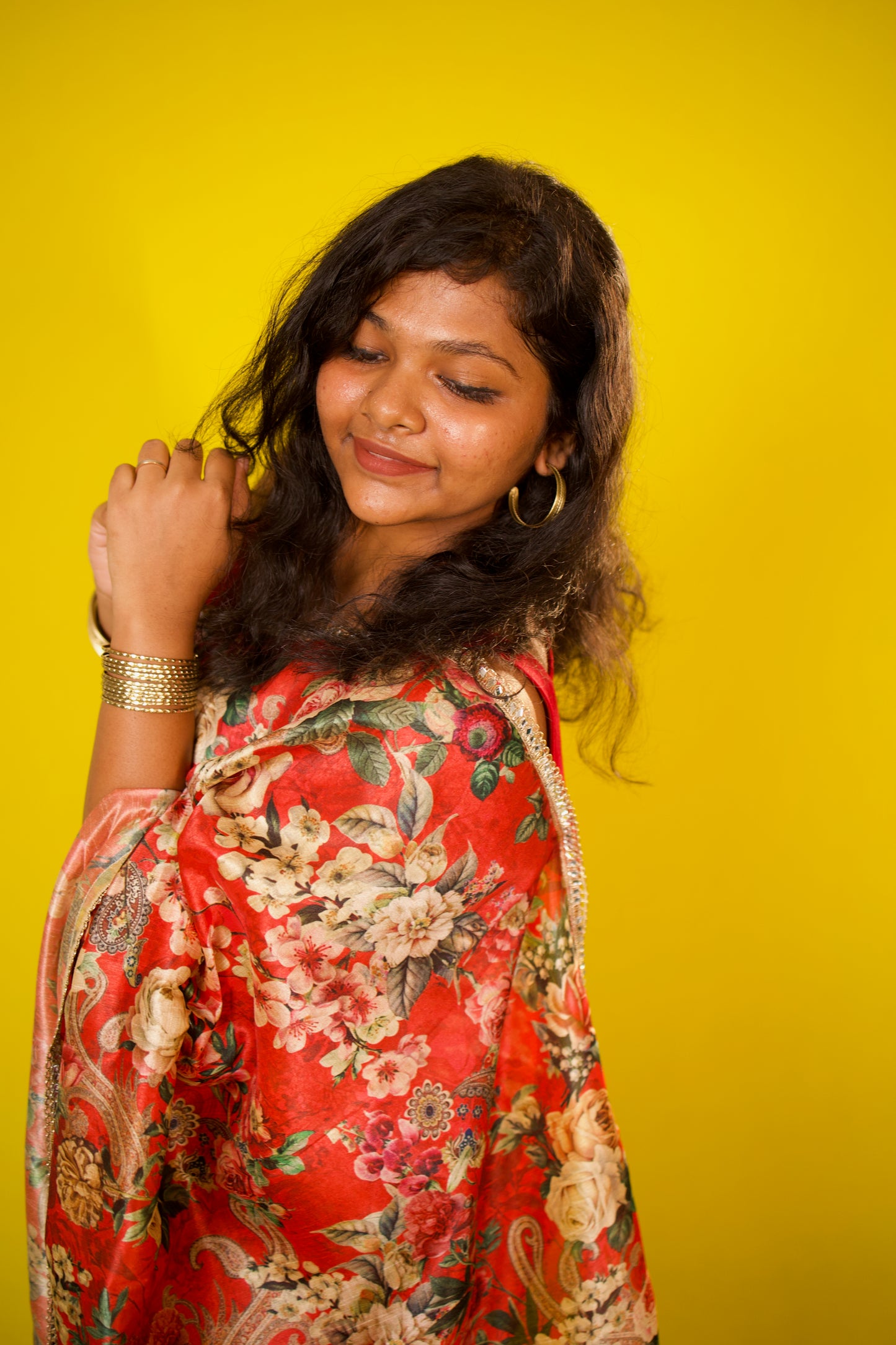 Saachi - Mango Silk Saree