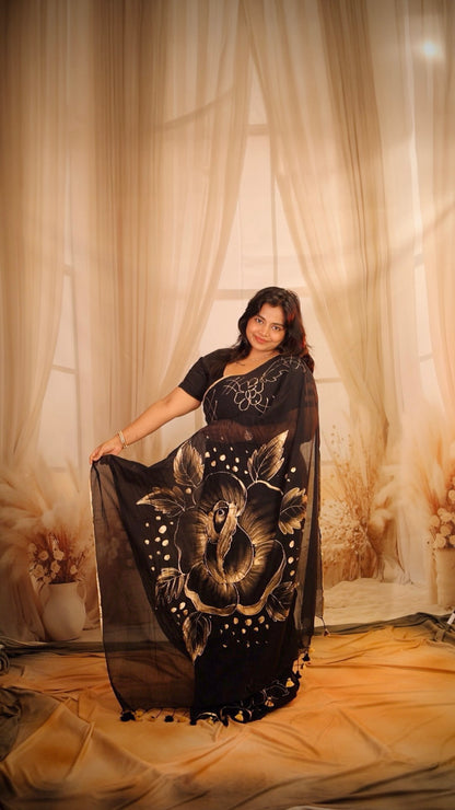 Avya Mul Cotton Saree