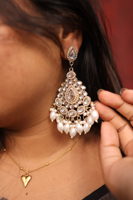 AI253 - Rajwada Kundan Earring