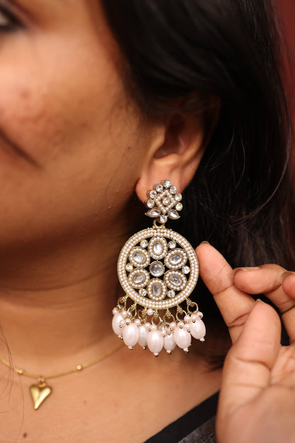AI251  - Mehal Kundan Earring