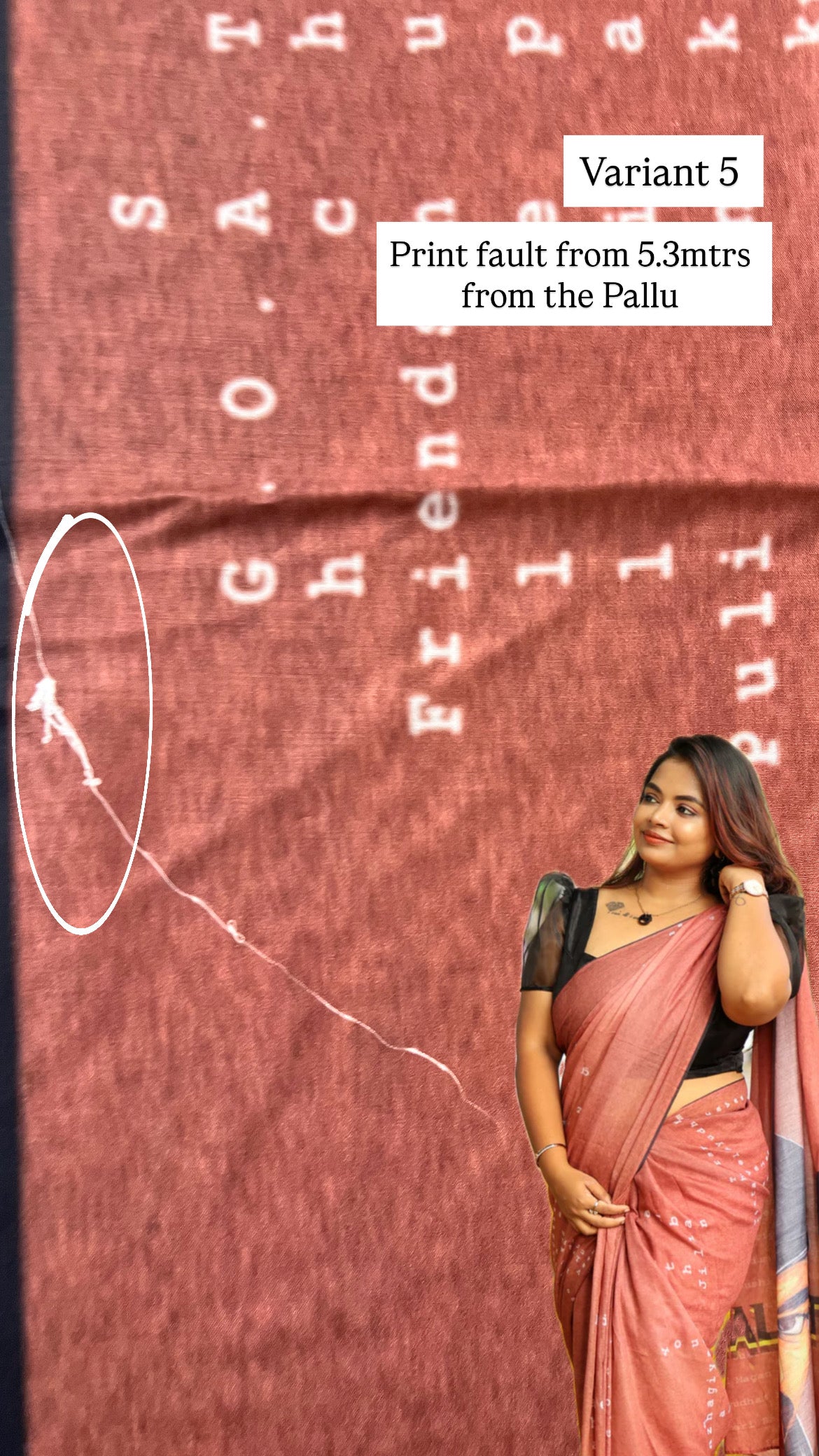Thalapathy Saree - (Wabi Sabi)