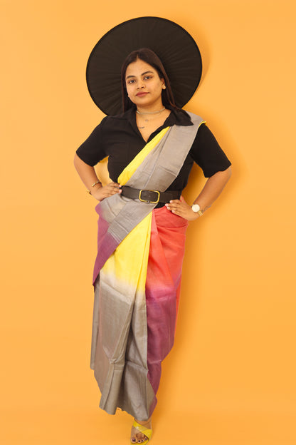 Tula Tussar Silk saree