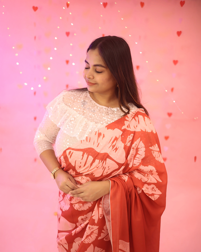Smooch - The Valentine Saree