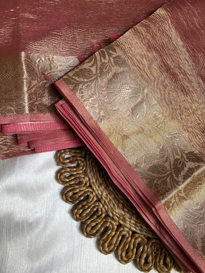 Chandi Banarasi Tissue Saree