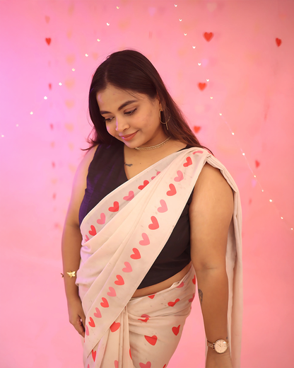 Pyaar Prema Kadhal - The Valentine Saree