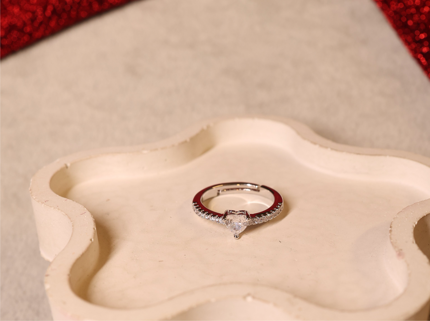 AI230 - Anti Tarnish Little Heart Ring