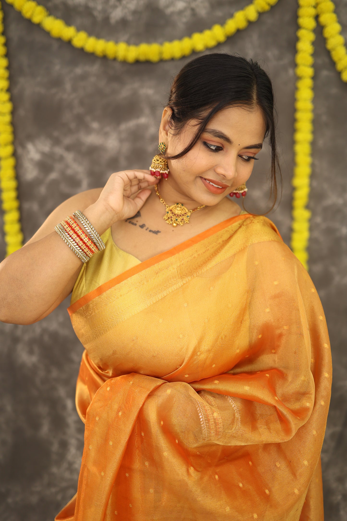 Ritu Banarasi Tissue Saree