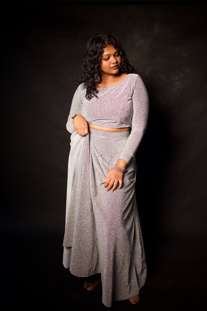 Neerja - Crop Top and Skirt