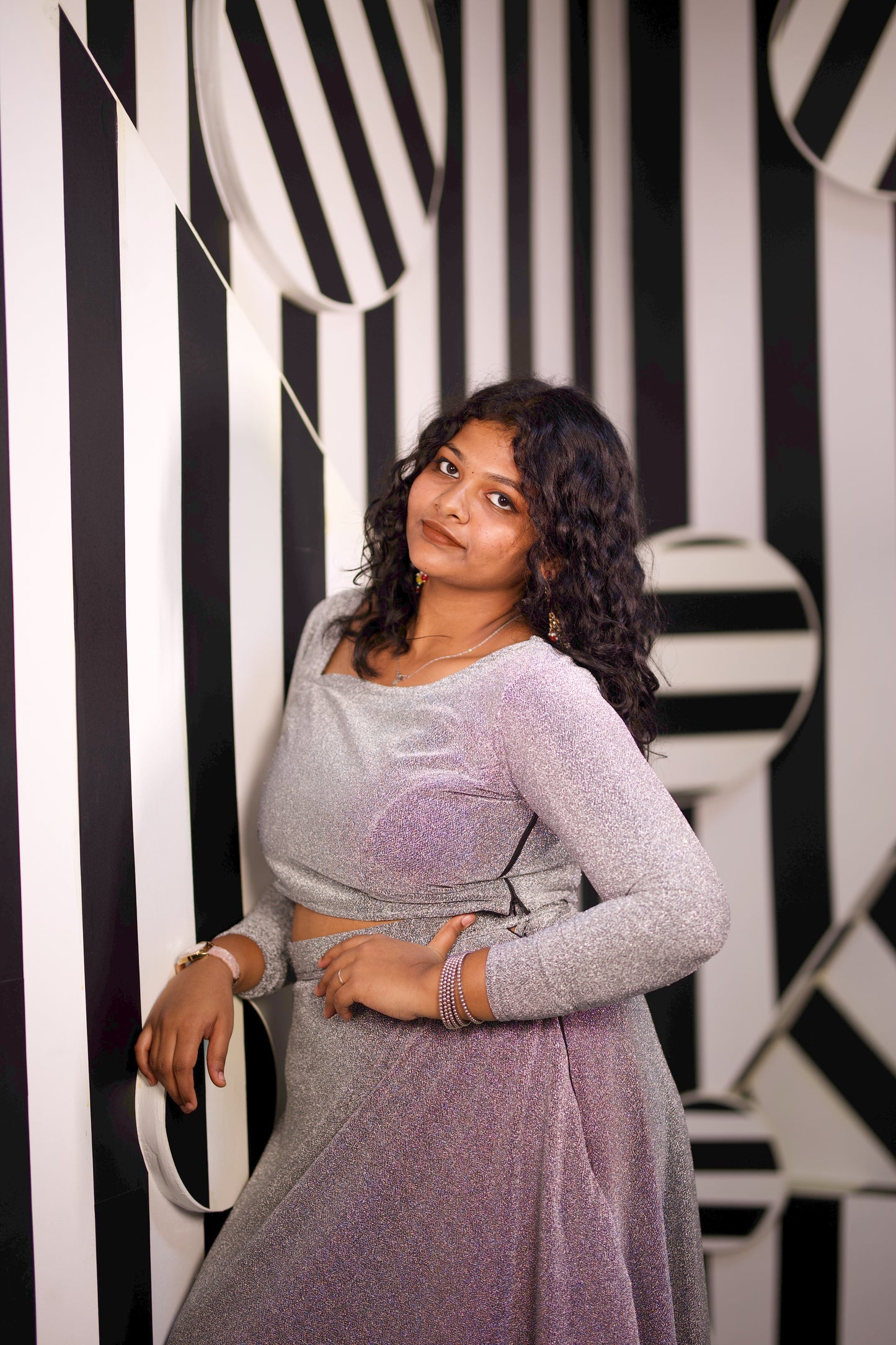 Neerja - Crop Top and Skirt