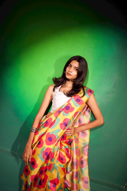 Maansa - Mango silk Saree