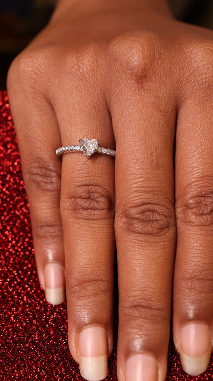AI230 - Anti Tarnish Little Heart Ring
