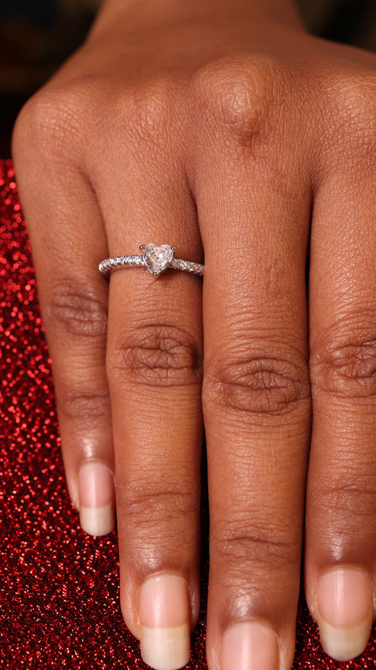 AI230 - Anti Tarnish Little Heart Ring