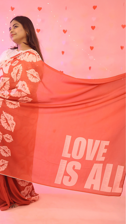 Smooch - The Valentine Saree