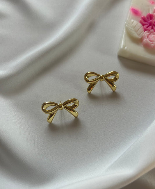 AI175 - Anti Tarnish Bow Earring