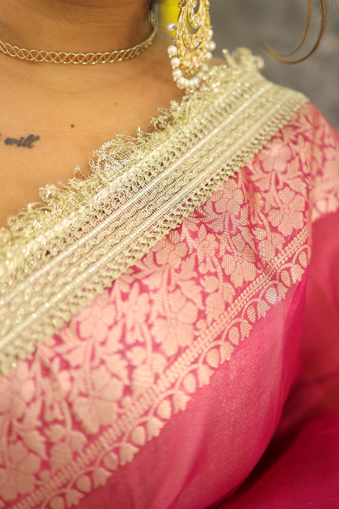 Sakhi Banarasi Tissue Saree