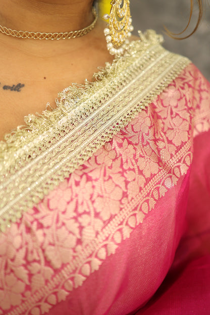 Sakhi Banarasi Tissue Saree
