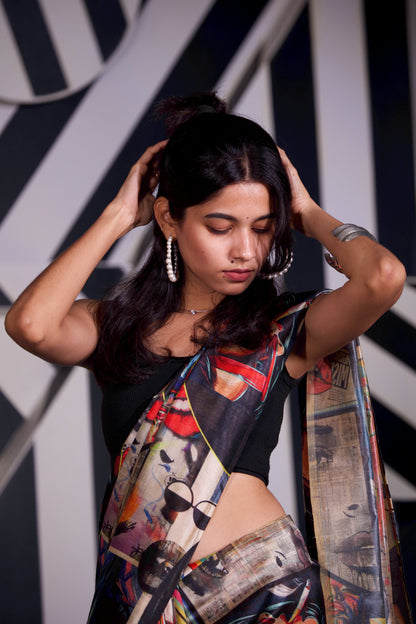 Ayra - Mango silk Saree