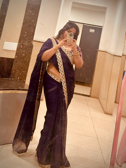 Saisha - Georgette Saree