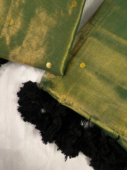 Kaire - Tissue Silk Handmade Sequin Saree