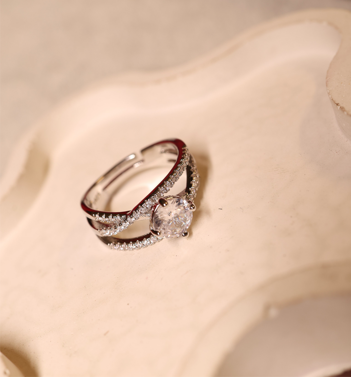 AI233 - Triple layered Ring