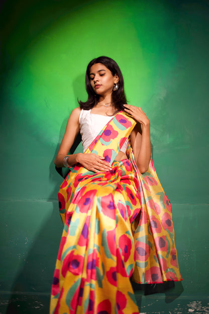 Maansa - Mango silk Saree