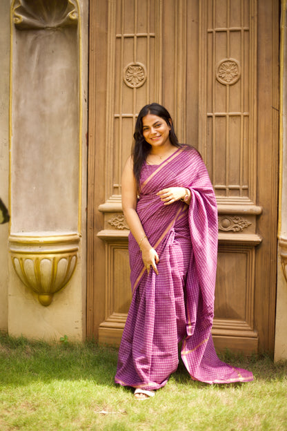 Vyomi Chanderi Silk Sareee