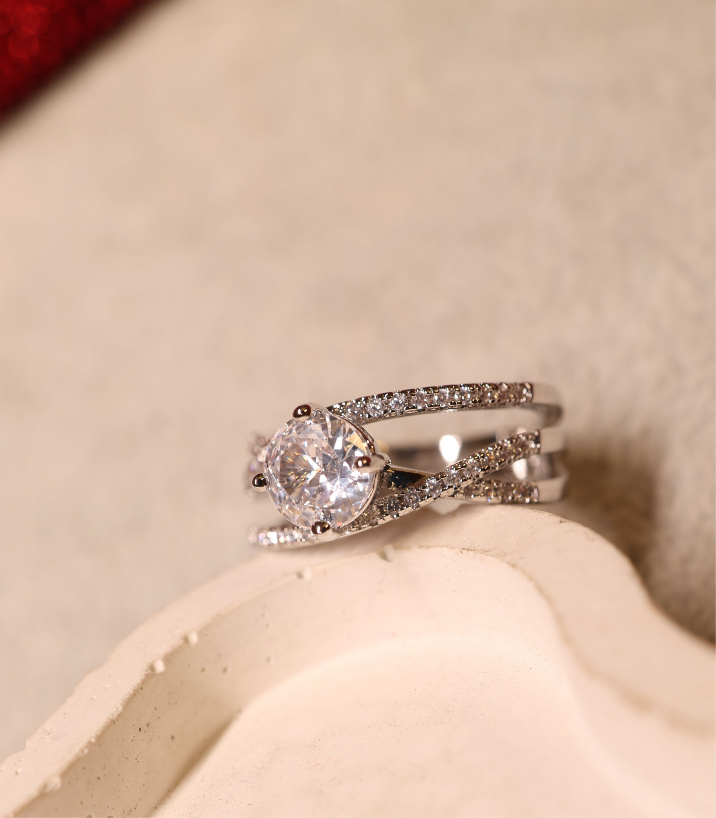 AI233 - Triple layered Ring