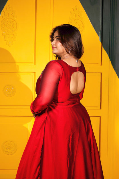 Kushi Overlay Top and Skirt