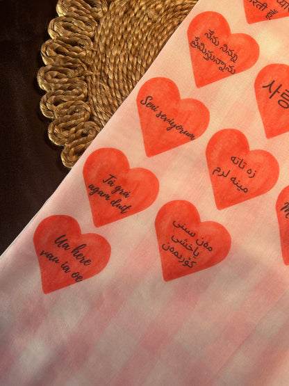 Love Letter - The Valentine Saree