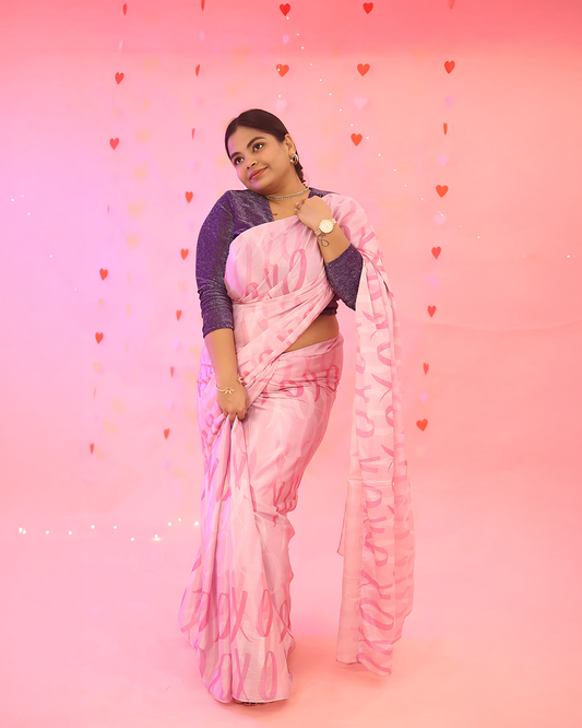 XOXO - The Valentine Saree