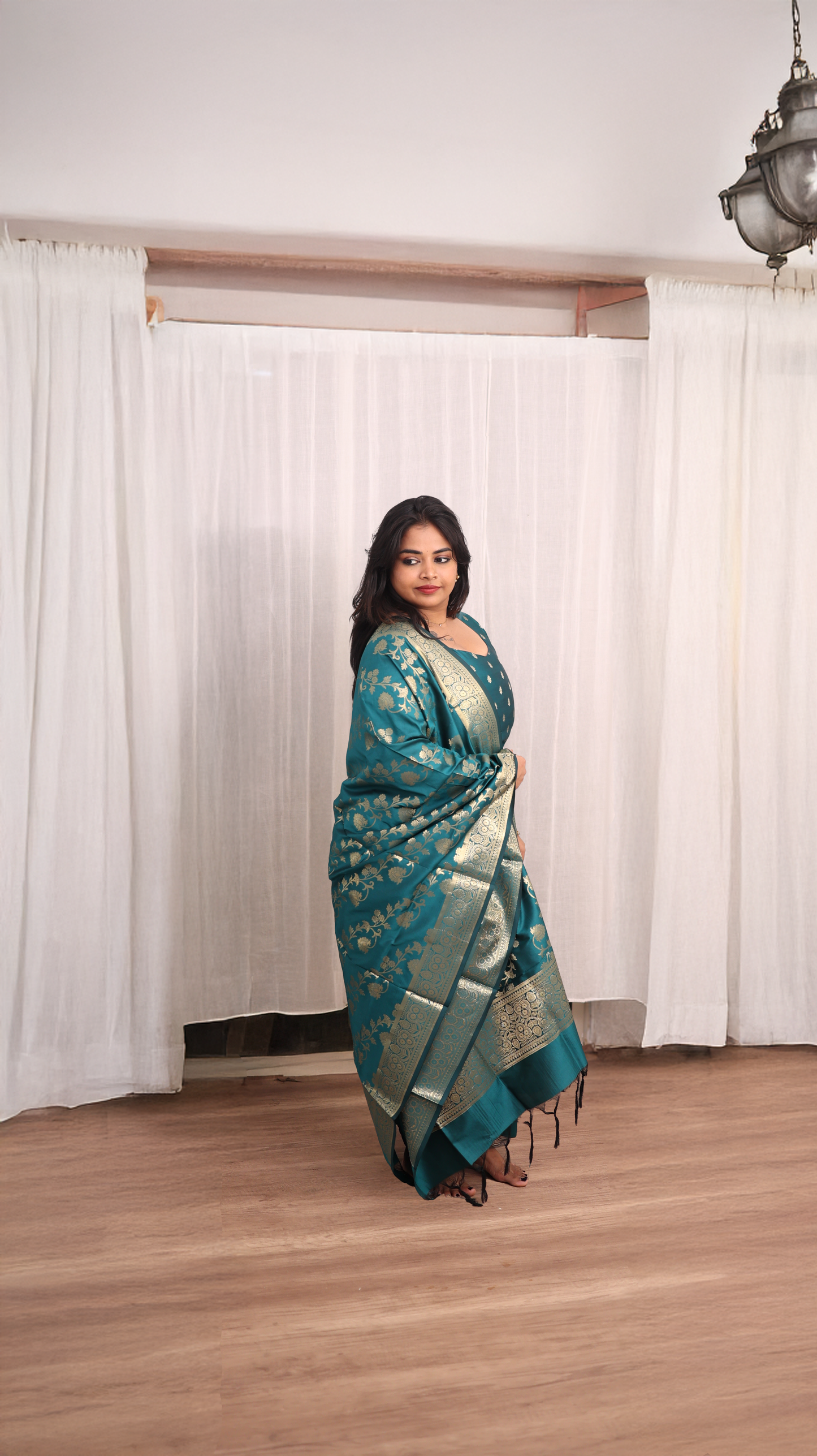 Madhangi- Banarasi Suit Set