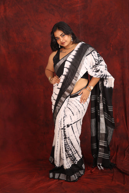 Tara - Linen Saree