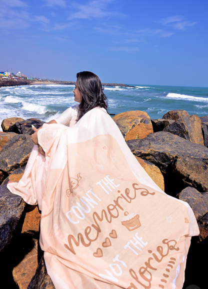 Chef’s kiss - Food Tribute saree